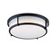 Maxim Rogue 1-Light 17" Wide Black Flush Mount Light 10274WTBK - alternate 1